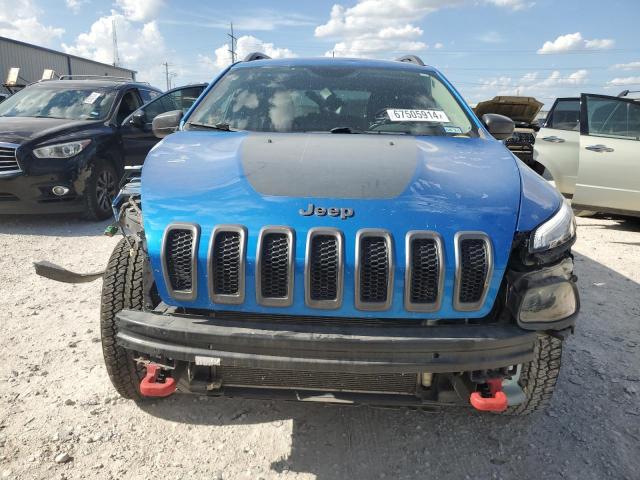 1C4PJMBS8HW637115 - 2017 JEEP CHEROKEE TRAILHAWK 蓝色 照片 5