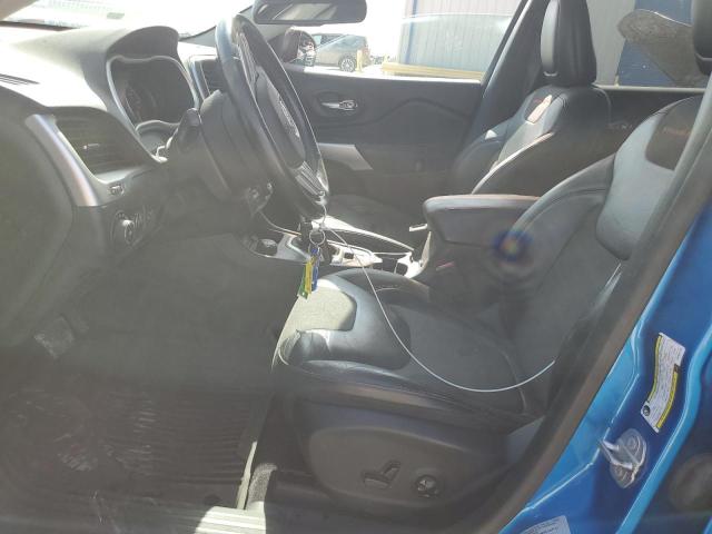 1C4PJMBS8HW637115 - 2017 JEEP CHEROKEE TRAILHAWK 蓝色 照片 7