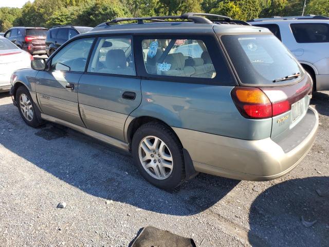 4S3BH675927645679 - 2002 SUBARU LEGACY OUTBACK AWP 青绿色 照片 2