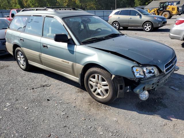 4S3BH675927645679 - 2002 SUBARU LEGACY OUTBACK AWP 青绿色 照片 4
