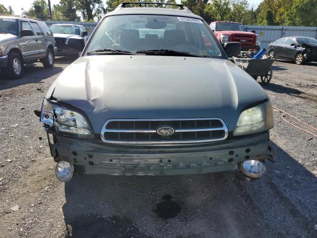 4S3BH675927645679 - 2002 SUBARU LEGACY OUTBACK AWP 青绿色 照片 5