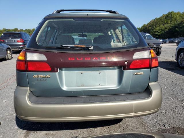 4S3BH675927645679 - 2002 SUBARU LEGACY OUTBACK AWP 青绿色 照片 6