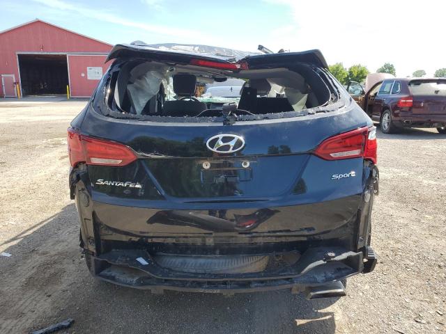 5XYZT3LB1JG520636 - 2018 HYUNDAI SANTA FE S BLACK photo 6