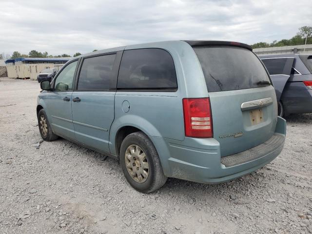 2A8HR44HX8R668060 - 2008 CHRYSLER TOWN & COU LX TURQUOISE photo 2