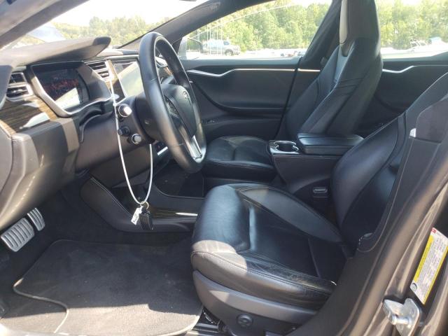 5YJSA1E48GF124004 - 2016 TESLA MODEL S رمادي صورة 7