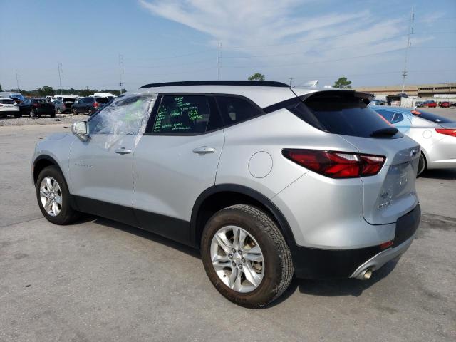 3GNKBBRA6KS589102 - 2019 CHEVROLET BLAZER 1LT SILVER photo 2