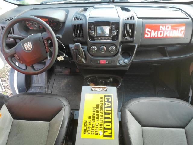 3C6URVHG8JE116312 - 2018 RAM PROMASTER 3500 HIGH თეთრი ფოტო 8