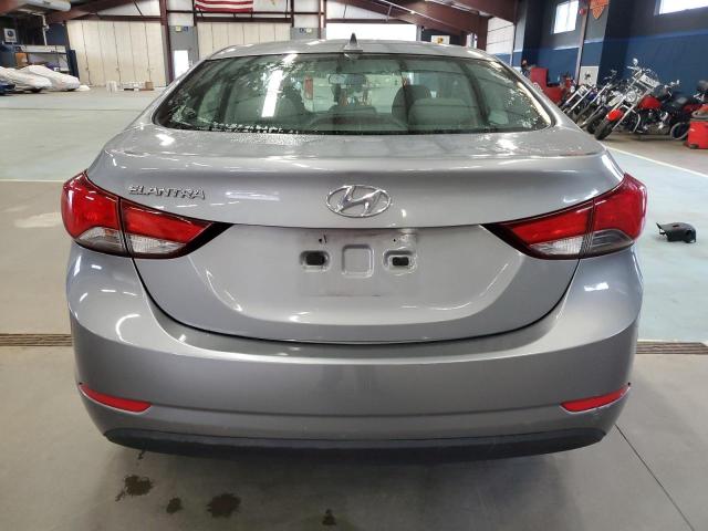 KMHDH4AE3EU064721 - 2014 HYUNDAI ELANTRA SE SILVER photo 6