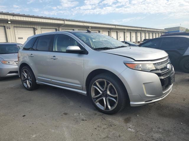 2FMDK4AK1DBB51884 - 2013 FORD EDGE SPORT SILVER photo 4