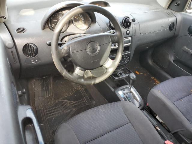 KL1TD66686B604349 - 2006 CHEVROLET AVEO BASE RED photo 8