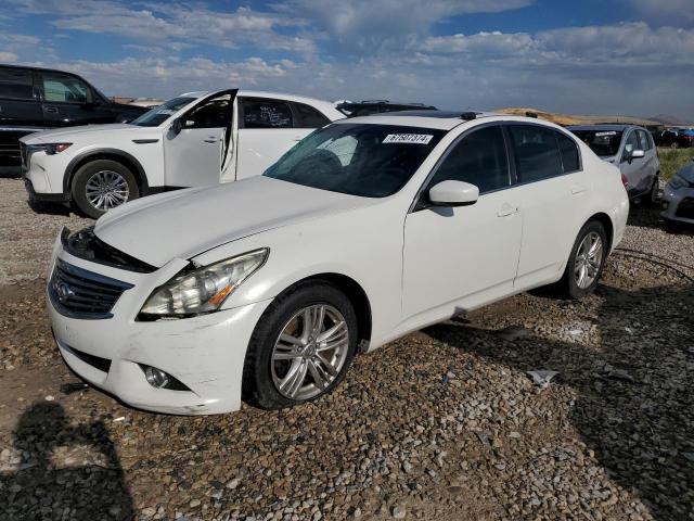 JN1CV6AR5BM400097 - 2011 INFINITI G37 WHITE photo 1