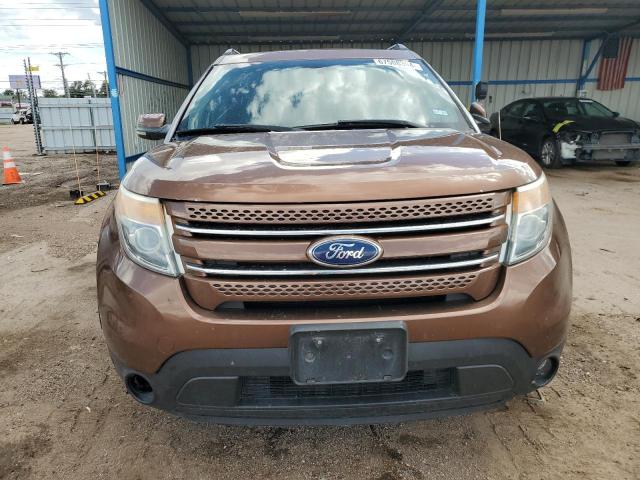 1FMHK8F81CGA64225 - 2012 FORD EXPLORER LIMITED BROWN photo 5