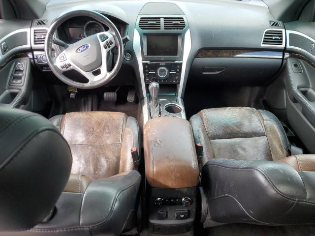 1FMHK8F81CGA64225 - 2012 FORD EXPLORER LIMITED BROWN photo 8