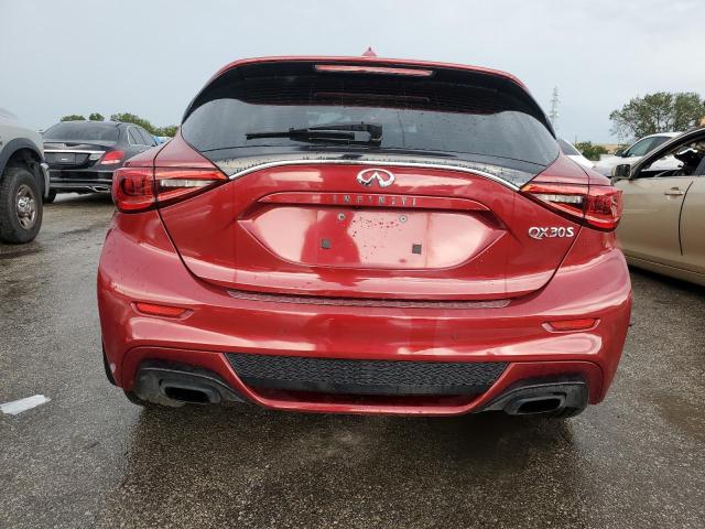SJKCH5CP6HA021921 - 2017 INFINITI QX30 BASE RED photo 6