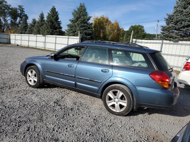 4S4BP67C064334856 - 2006 SUBARU LEGACY OUTBACK 2.5 XT LIMITED BLUE photo 2