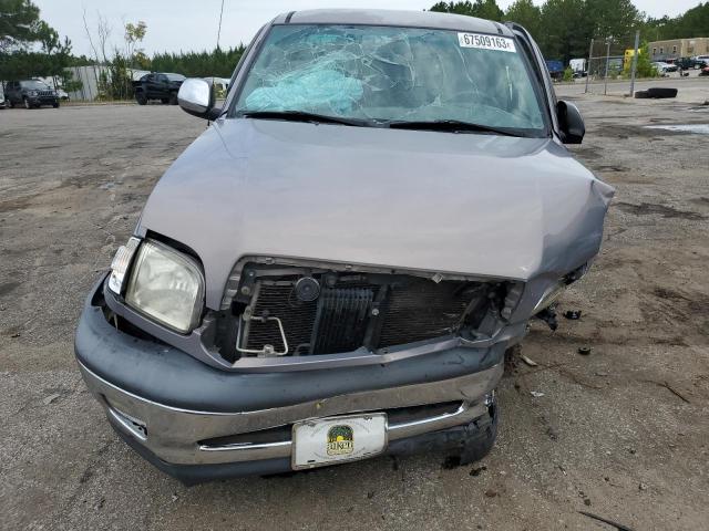 5TBRT3413YS064067 - 2000 TOYOTA TUNDRA ACCESS CAB ნაცრისფერი ფოტო 5