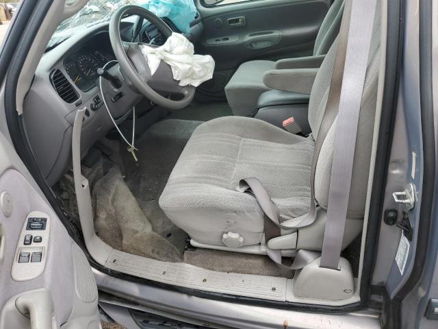 5TBRT3413YS064067 - 2000 TOYOTA TUNDRA ACCESS CAB ნაცრისფერი ფოტო 7