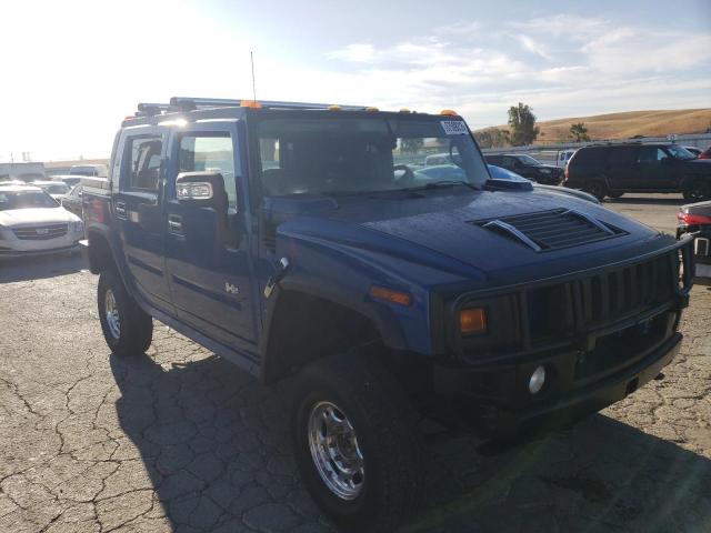 5GRGN22U96H108296 - 2006 HUMMER H2 SUT BLUE photo 4