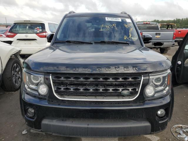 SALAB2V68GA802249 - 2016 LAND ROVER LR4 შავი ფოტო 5