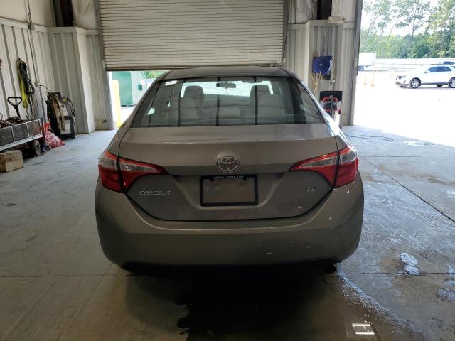 2T1BURHE3GC690571 - 2016 TOYOTA COROLLA L رمادي صورة 6