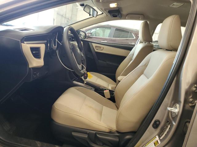 2T1BURHE3GC690571 - 2016 TOYOTA COROLLA L رمادي صورة 7