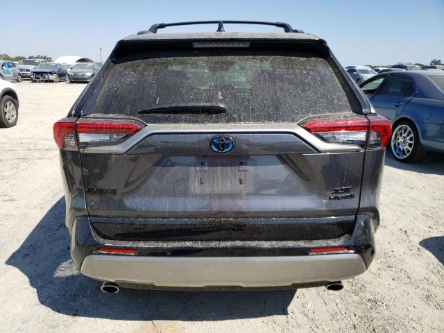 4T3E6RFV7NU077348 - 2022 TOYOTA RAV4 XSE GRAY photo 6