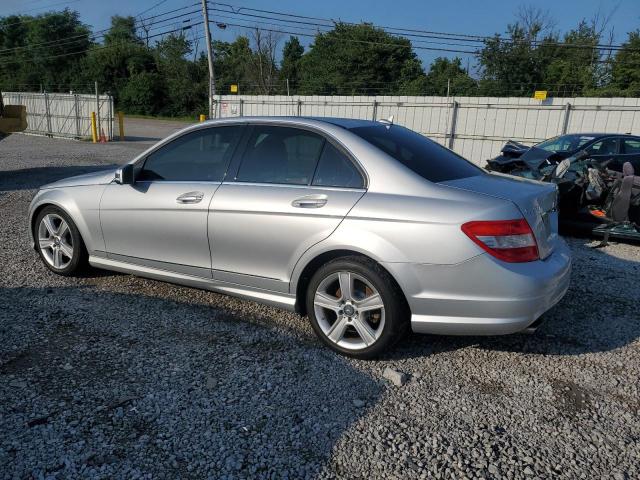 WDDGF8BB6BR164397 - 2011 MERCEDES-BENZ C 300 4MATIC SILVER photo 2
