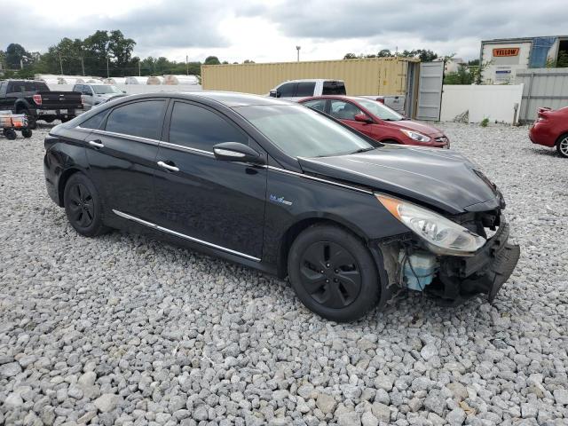 KMHEC4A48DA082836 - 2013 HYUNDAI SONATA HYBRID BLACK photo 4