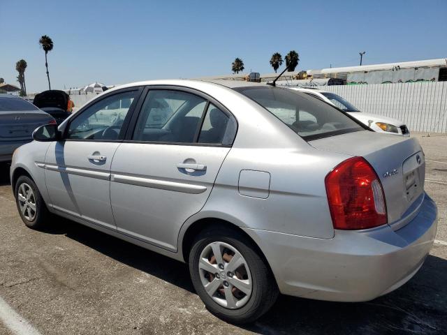 KMHCN46CX9U374737 - 2009 HYUNDAI ACCENT GLS SILVER photo 2