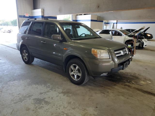 5FNYF286X7B039289 - 2007 HONDA PILOT EXL GREEN photo 4