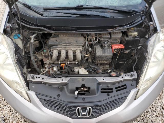 JHMGE88449C001359 - 2009 HONDA FIT SPORT GRAY photo 11