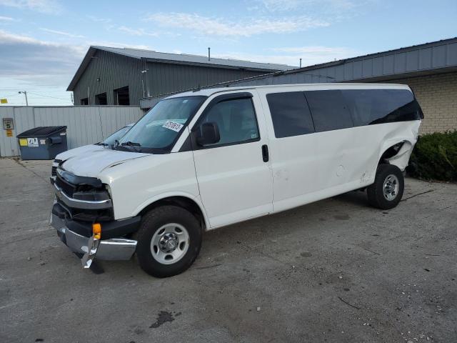 1GAZG1FA8D1144106 - 2013 CHEVROLET EXPRESS G3 LT WHITE photo 1