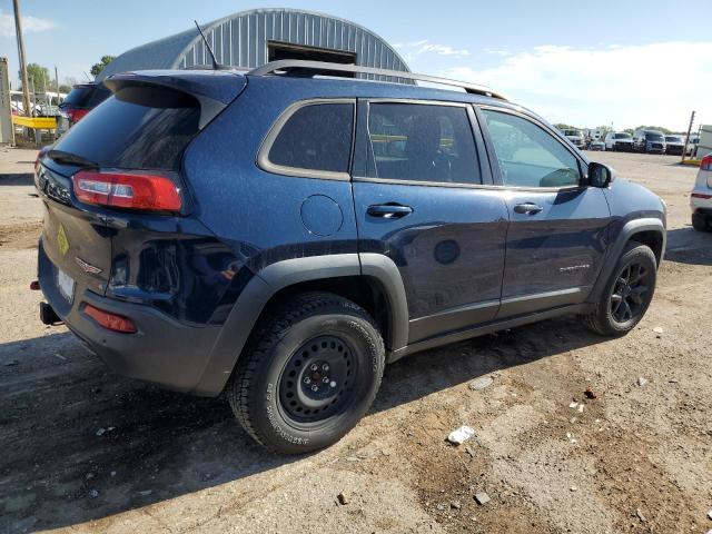 1C4PJMBX9JD521368 - 2018 JEEP CHEROKEE TRAILHAWK BLUE photo 3