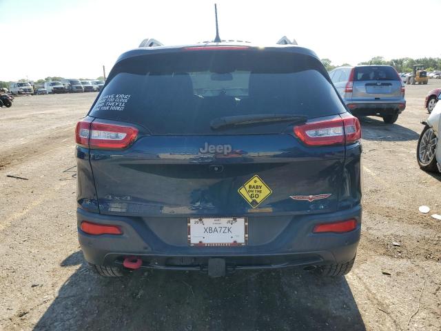 1C4PJMBX9JD521368 - 2018 JEEP CHEROKEE TRAILHAWK BLUE photo 6