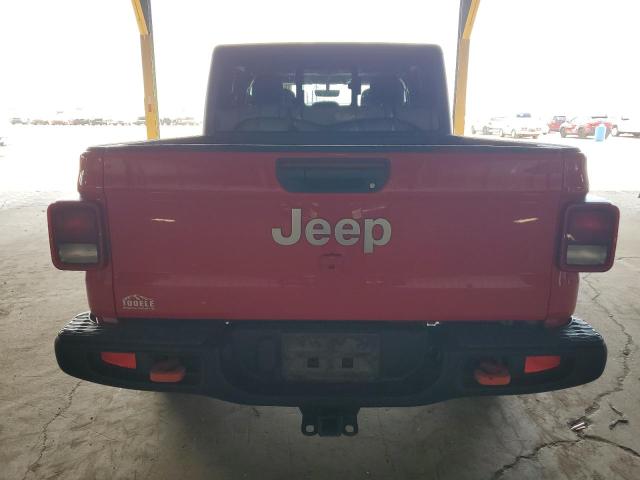 1C6JJTEG4ML578574 - 2021 JEEP GLADIATOR MOJAVE RED photo 6