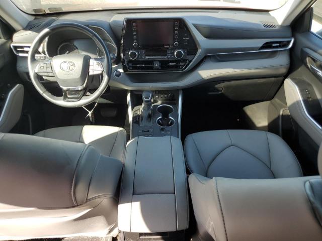 5TDGZRBH8LS050383 - 2020 TOYOTA HIGHLANDER XLE RED photo 8