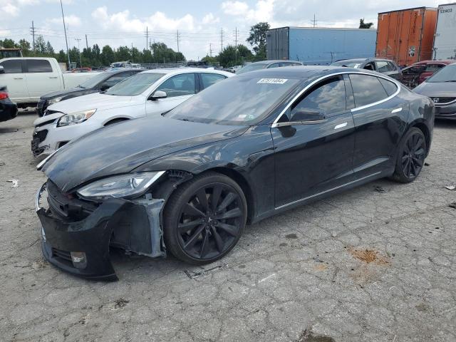 5YJSA1H19EFP41815 - 2014 TESLA MODEL S 黑色 照片 1