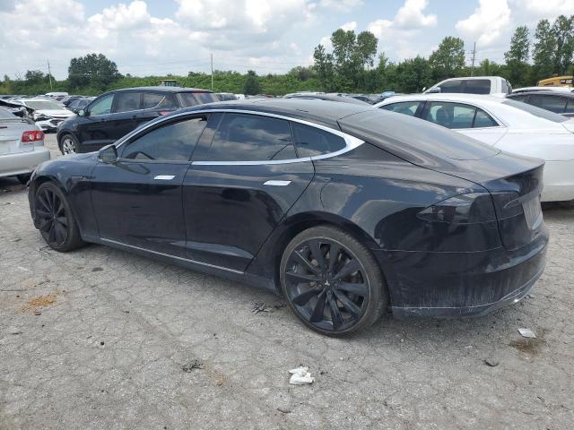 5YJSA1H19EFP41815 - 2014 TESLA MODEL S 黑色 照片 2