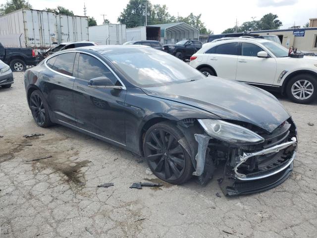 5YJSA1H19EFP41815 - 2014 TESLA MODEL S 黑色 照片 4