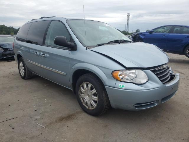 2A4GP54L76R858439 - 2006 CHRYSLER TOWN & COU TOURING BLUE photo 4