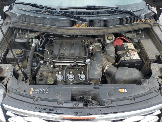 1FM5K7D88JGC62362 - 2018 FORD EXPLORER XLT ნაცრისფერი ფოტო 12