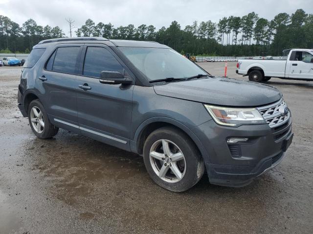 1FM5K7D88JGC62362 - 2018 FORD EXPLORER XLT ნაცრისფერი ფოტო 4