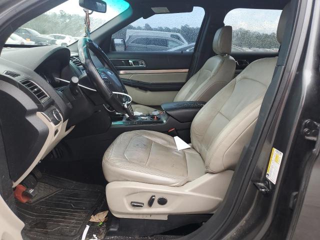 1FM5K7D88JGC62362 - 2018 FORD EXPLORER XLT ნაცრისფერი ფოტო 7