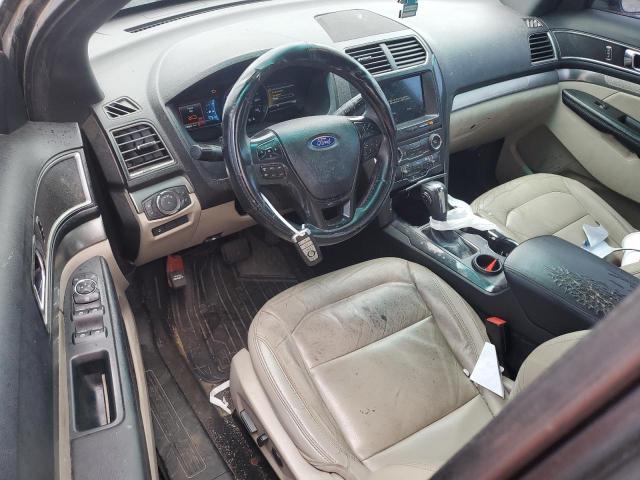 1FM5K7D88JGC62362 - 2018 FORD EXPLORER XLT ნაცრისფერი ფოტო 8