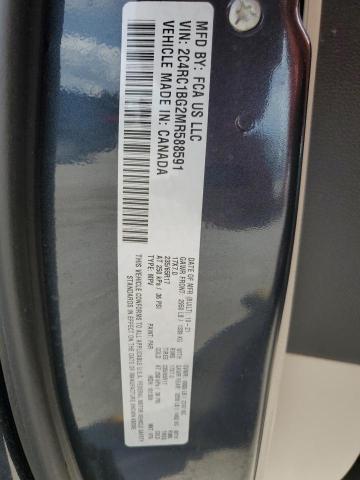 2C4RC1BG2MR588591 - 2021 CHRYSLER PACIFICA TOURING L BLUE photo 13