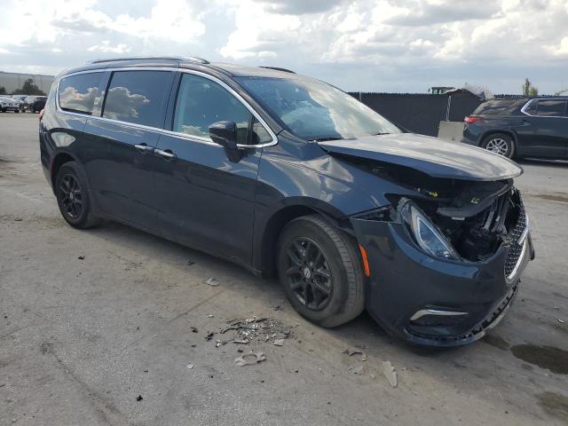 2C4RC1BG2MR588591 - 2021 CHRYSLER PACIFICA TOURING L BLUE photo 4