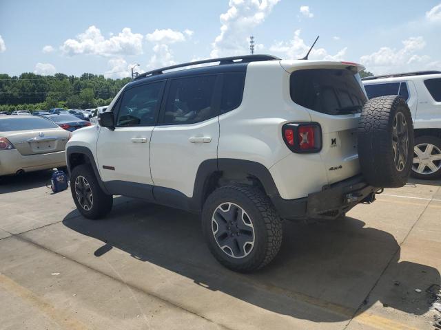 ZACCJBCB2HPE59944 - 2017 JEEP RENEGADE TRAILHAWK WHITE photo 2