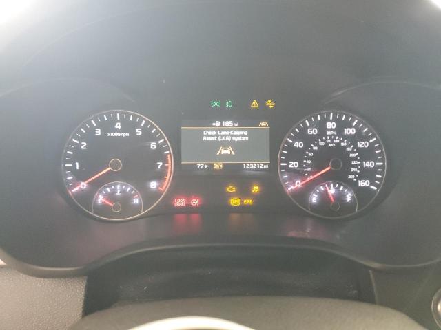 5XXGW4L29KG305628 - 2019 KIA OPTIMA SX 勃艮第红 照片 9