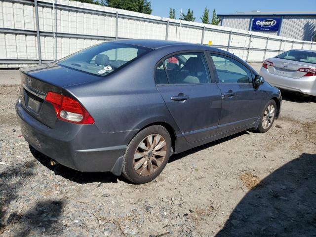 1HGFA15979L027133 - 2009 HONDA CIVIC EXL CHARCOAL photo 3