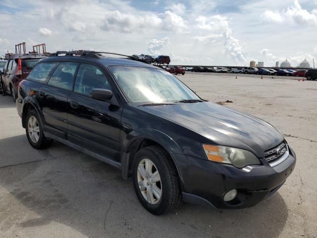 4S4BP61C057354675 - 2005 SUBARU OUTBACK OUTBACK 2.5I BLACK photo 1